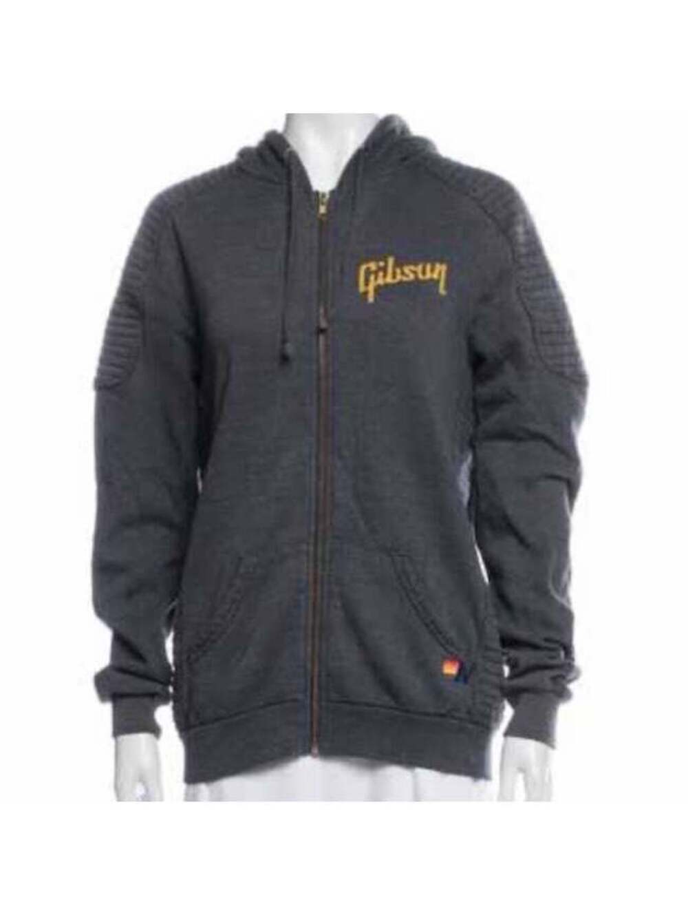 Aviator Nation Gibson Grey Full Zip Hoodie size XXL